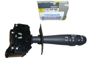 Interruttore luci 7701064226 Renault Clio II Thalia senza clacson, originale, nuovo