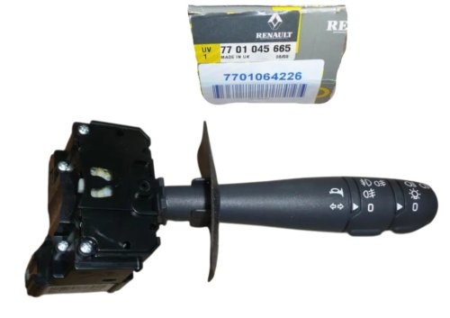 Interruttore luci 7701064226 Renault Clio II Thalia senza clacson, originale, nuovo
