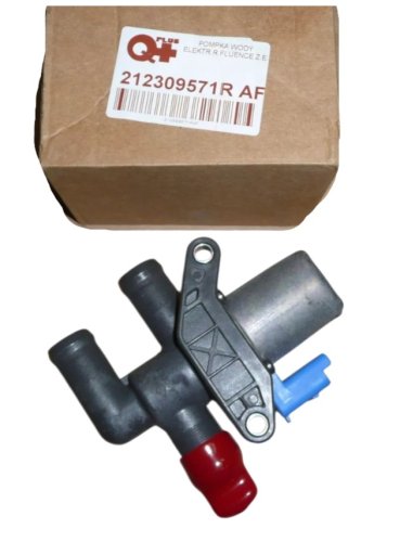 Pompa dell’acqua elettrica 212309571R Renault Fluence Z.E. Originale Nuova