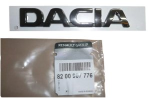 Emblema con scritta sul retro 8200907776 Dacia Originale Nuovo