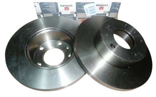 Dischi freno 4249H6 4249.H6 Citroën Jumper Peugeot Boxer Anteriore 280 mm 2 pezzi Nuovi Originali