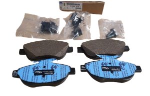 Pastiglie freno anteriori 1696257880 Citroen Peugeot Originali Nuove
