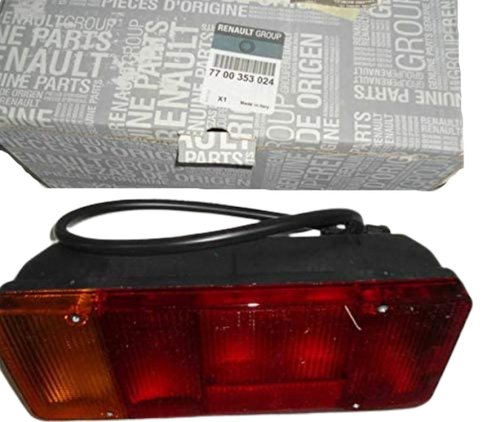 Lampada posteriore sinistra originale 7700353024 Master 2