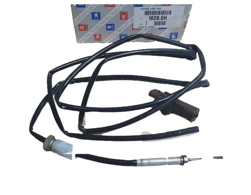 Sensore temperatura gas di scarico 1628SH 1628.SH Citroen Peugeot 2.0HDI Originale Nuovo