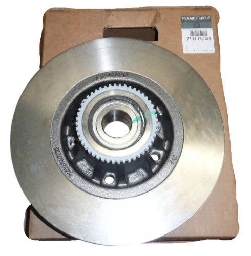 Disco Freno 7711130076 Renault Trafic II Con Cuscinetto e Anello ABS 1 Pezzo Posteriore