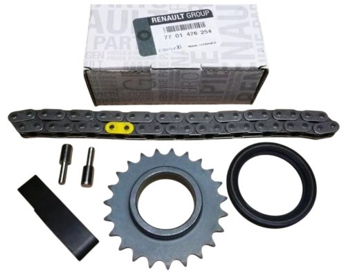 Catena Pompa Olio 7701476254 Renault Megane II, Megane III 1.9 dCi Nuovo Originale