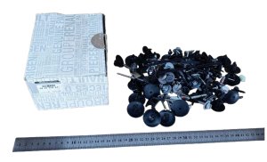 Set clip paraurti 620101944Y Renault Clio V Originale Nuovo