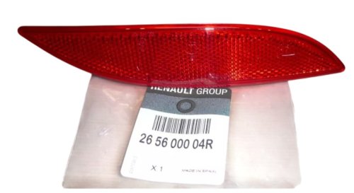 Catarifrangente Paraurti 265600004R Renault Scenic III, Fluence, Megane III Destra Nuovo
