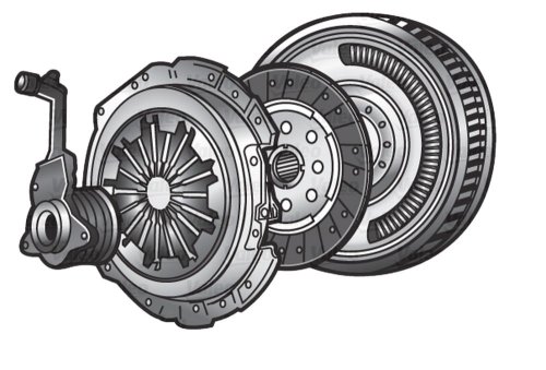 Frizioni complete Valeo 7701477461 Renault Laguna 3 2.0DCI