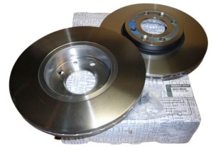 Dischi freno anteriori completi originali 7701210081 Kangoo 2
