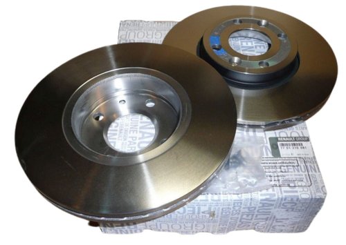 Dischi freno anteriori completi originali 7701210081 Kangoo 2