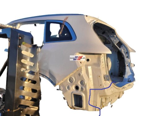 Parafango posteriore sinistro Renault Koleos 2 2019 760232469R