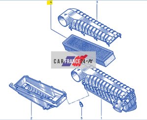 Filtro aria originale Renault Safrane 3.0 7700261097