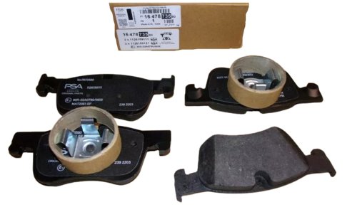 Pastiglie freno anteriori 1647873580 Nuove OE PSA C4 Picasso