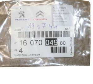 Guarnizione iniettore 2.2HDI 1607004980 Nuova OE PSA C5 C6 407 508