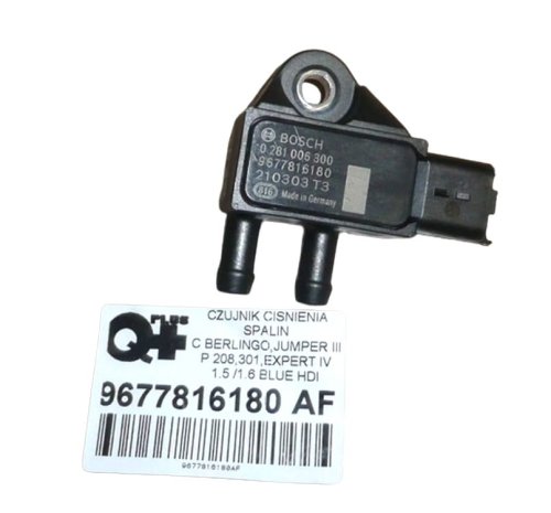 Sensore di pressione dei gas di scarico 2.0 HDI 9677816180 Nuovo PSA OE