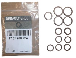Set di guarnizioni del sistema di raffreddamento 7701208724 Nuovo OE Renault Megane 2