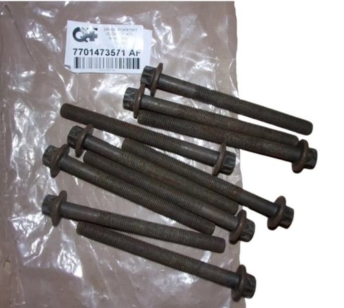Viti del coperchio della testata Set  7701473571 Nuovo OE Renault Master 3