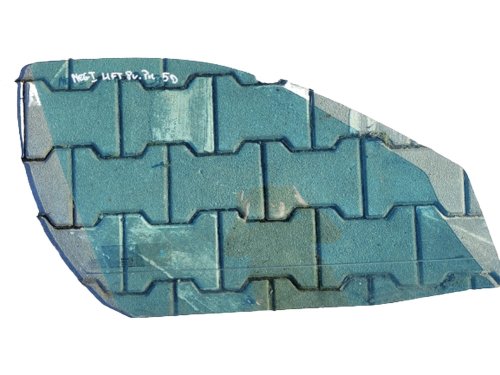 Vetro porta anteriore destra 7700828304 OE Renault Megane I