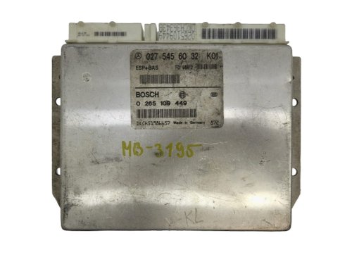 Controller Esp 0265109449 Mercedes 0275456032