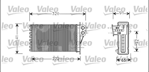 Riscaldatore Valeo C Xsara Picasso P 206 812221 Nuovo Originale