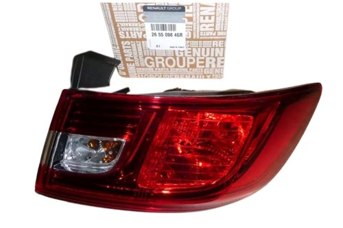 Lampada posteriore destra Clio IV 265509846R Nuova originale Renault