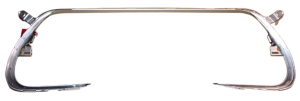 Listello paraurti anteriore 1606861980 Nuovo originale Citroen Peugeot 308