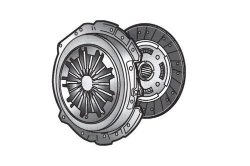 Frizione R 2.0 16V LAG 07-(a 6 bulloni)REG  -  302052315R