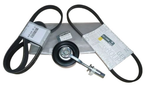Set cinghia trapezoidale 3,5 V6 7701477524 Nuovo Originale Renault Vel Satis