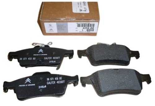Pastiglie freno posteriori 1647875980 1.6VTI/THP/HDI Nuove originali Citroen Peugeot 508