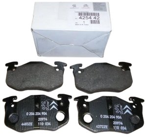 Pastiglie freno posteriori 425442  Nuove originali Citroen Peugeot Saxo