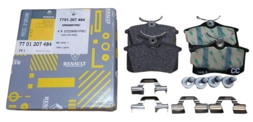 Pastiglie freno 1,5 DCI posteriori 7701207484 Nuove originali Renault Megane