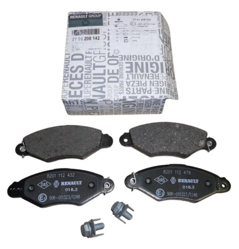 Pastiglie freno 7701208142 1,2 Nuove originali Renault Clio