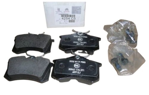 Pastiglie freno posteriori 4254C5 Nuove originali Citroen Peugeot 207