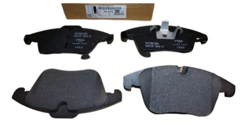 Pastiglie freno anteriori 1647863380 Nuove originali Citroen Peugeot 508