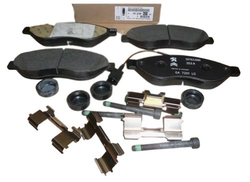 Pastiglie freno anteriori 1647864080 Nuove originali Citroen Peugeot Jumper