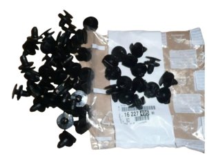 Clip motore, passaruota 1622749580 Nuovo OE PSA Renault