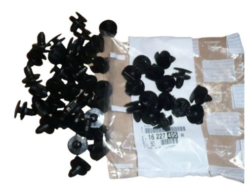 Clip motore, passaruota 1622749580 Nuovo OE PSA Renault