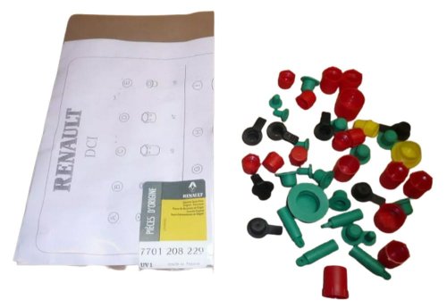 Set di tappi per iniettori originali 7701208229 Renault