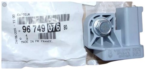 Sensore di impatto originale 9674907680 Citroen Peugeot