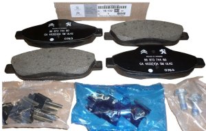 Pastiglie freno anteriori 1613259380 Peugeot 308 408 3008 Originali