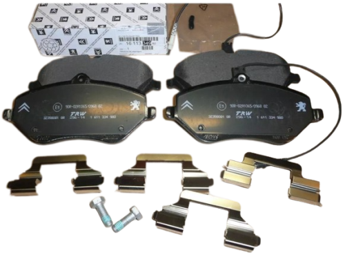Pastiglie freno anteriori 1611334980 Citroen Peugeot Originali