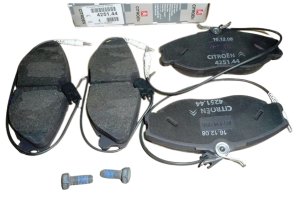 Pastiglie freno anteriori 425144 Citroen Xsara Peugeot 406 607 Originali