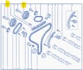 Koło Rozrządu 13025EA22A Renault Espace IV 3.5 V6 Oryginał