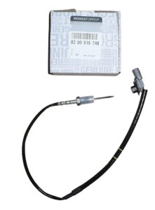 Sensore temperatura gas di scarico 8200916748 Renault Master III 2.3 DCi Originale