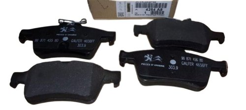 Pastiglie freno posteriori 1.6HDI 4254A8 Nuove OE PSA C5 508