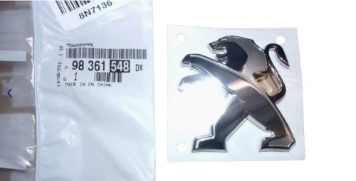 Emblema posteriore 98361548DX Peugeot 508 II Originale
