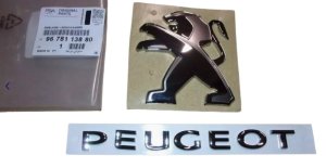 Emblema 9678113880 Peugeot Partner II Originale