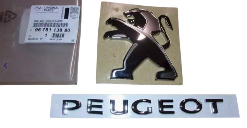 Emblema 9678113880 Peugeot Partner II Originale
