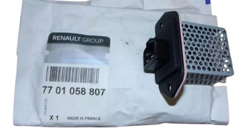 Resistenza ventilatore 7701058807 Renault Trafic II,III Originale